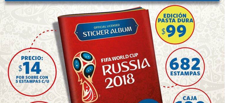 Álbum oficial de Rusia 2018 saldrá el 22 de marzo