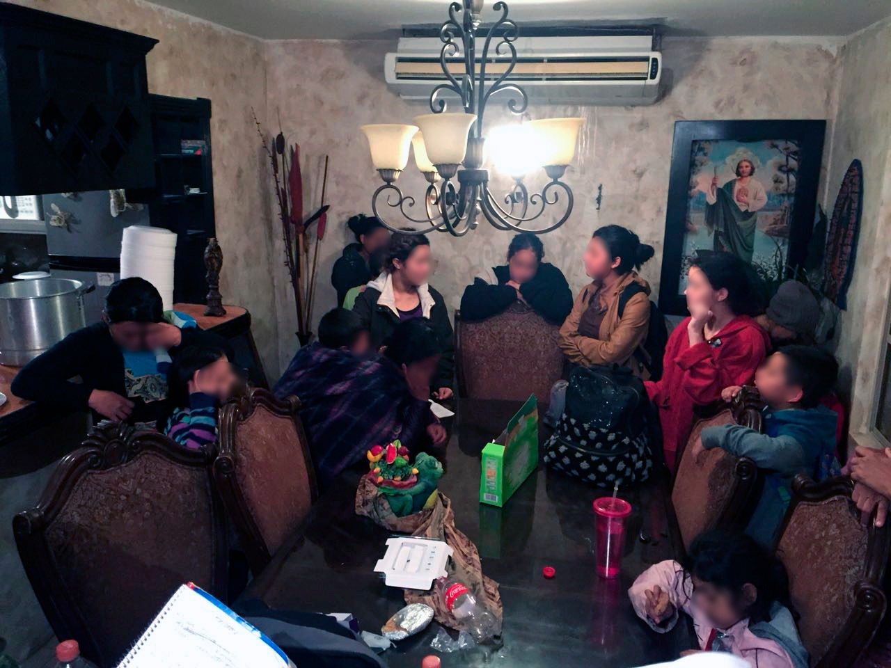 Liberan a 226 migrantes de seis casas de seguridad en Tamaulipas