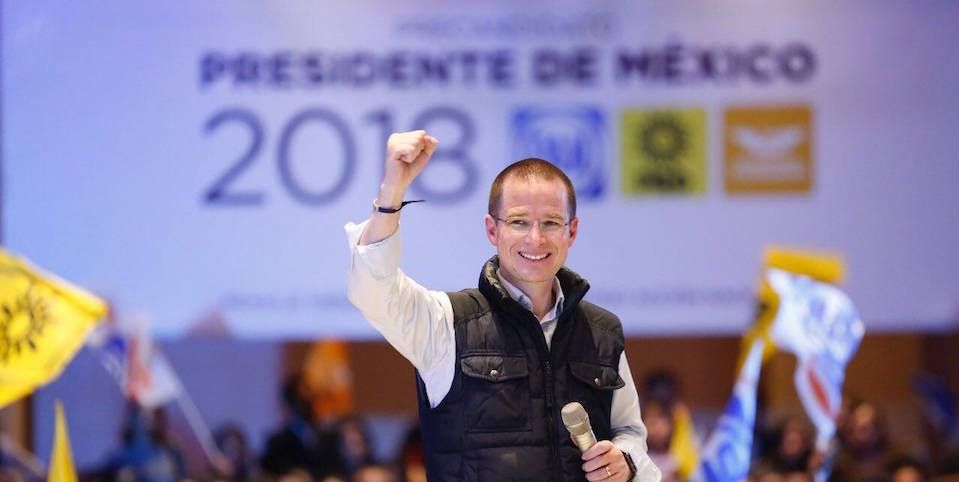 Ricardo Anaya, candidato del PAN a la Presidencia de la República
