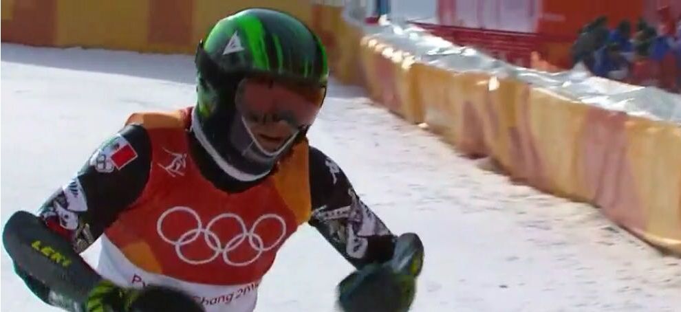 Rodolfo Dickson termina en el lugar 48 del Slalom Gigante