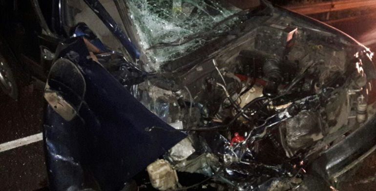 Choque deja un herido en la Autopista Siglo 21