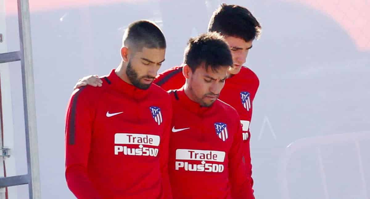Carrasco y Gaitán dejan al Atlético de Madrid