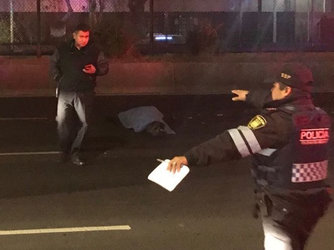 Indigente muere atropellado en Tlalpan