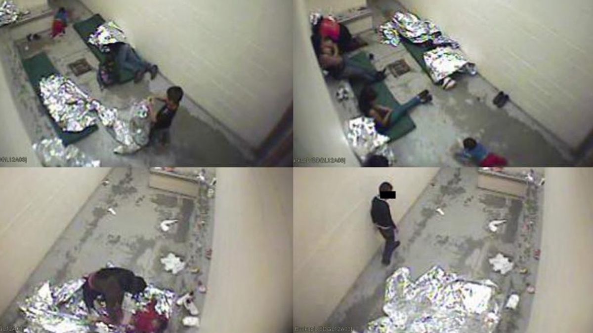 Autoridades de EE.UU. retienen a migrantes en lugares con frío extremo