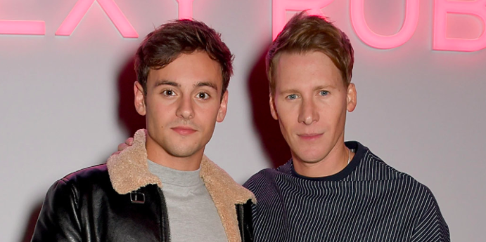 Tom Daley y Dustin Lance anunciaron que tendrán un hijo