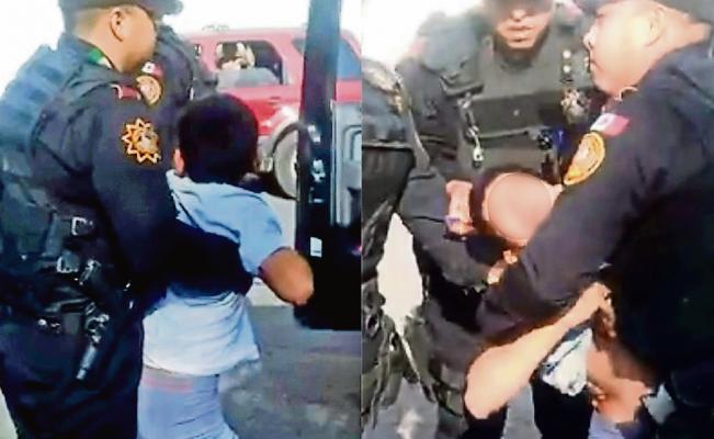 #Video Detienen a niño de 10 años por robo en Nuevo León