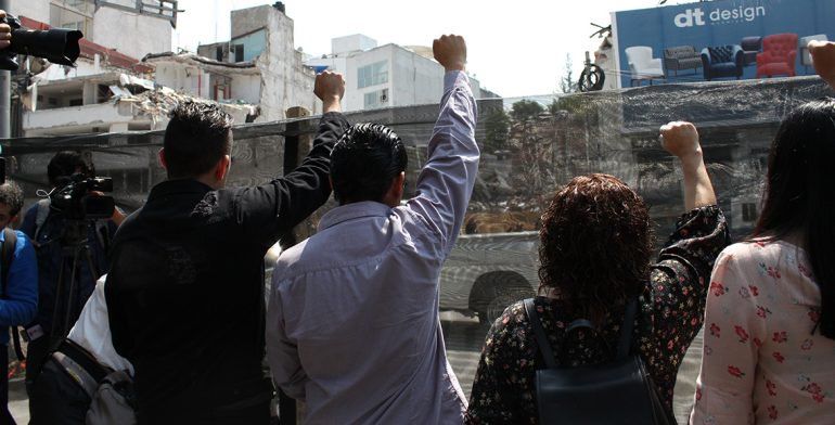 Concluye demolición de tres edificios afectados por sismo