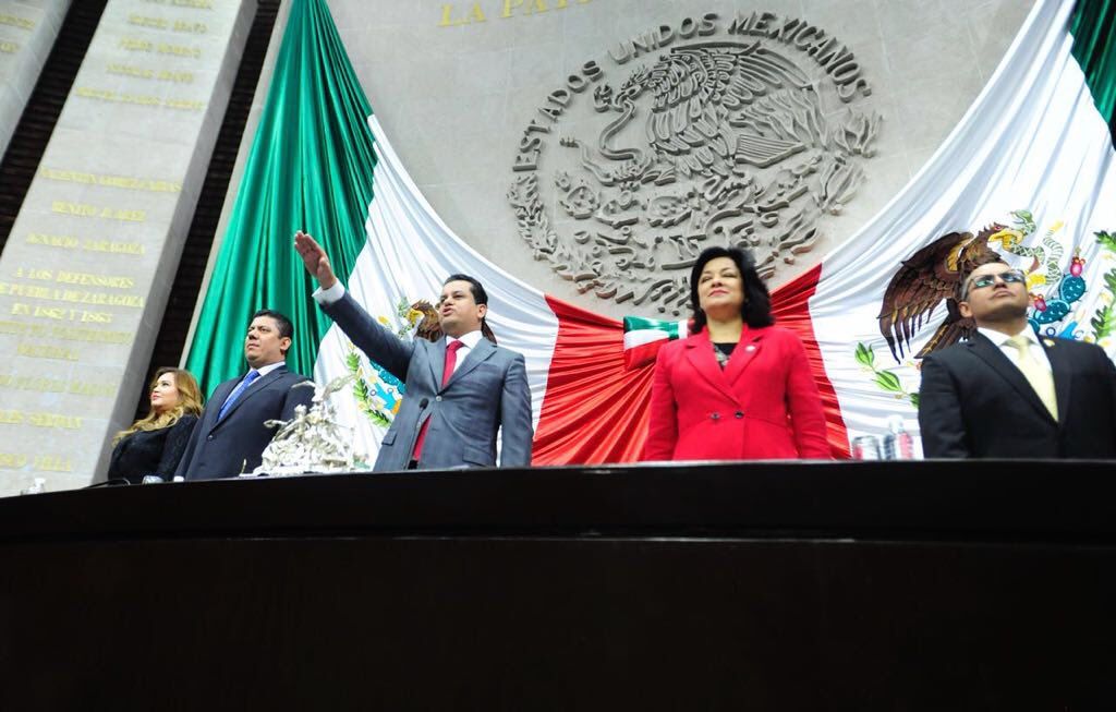 Edgar Romo asume presidencia de la Mesa Directiva en la Cámara de Diputados