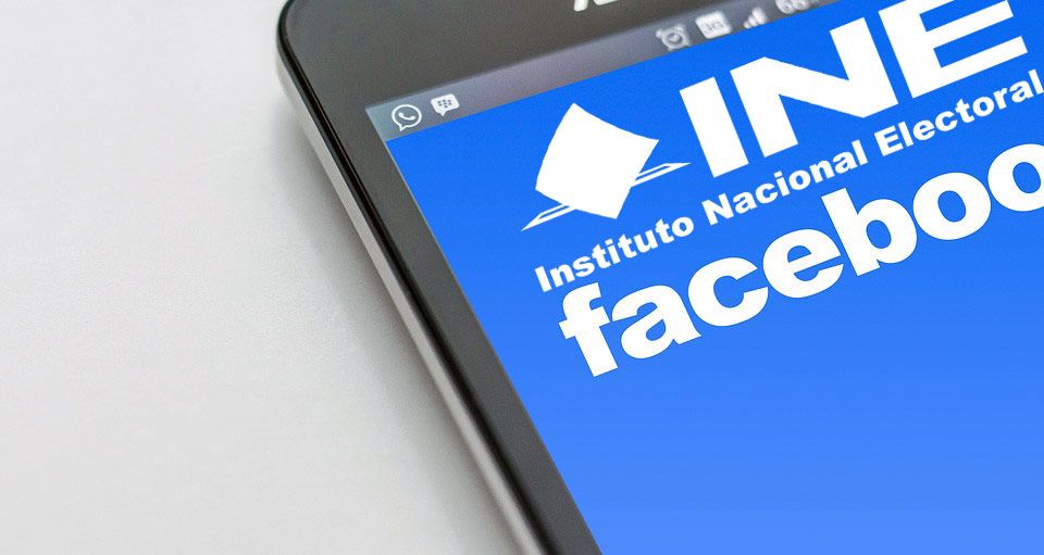 INE firma convenio con Facebook por época electoral
