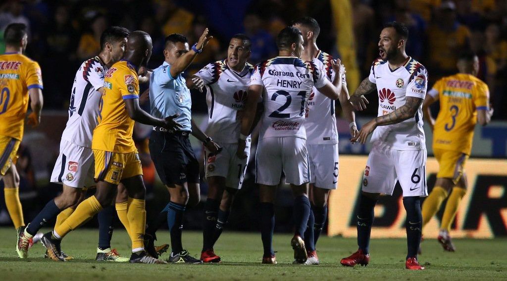 Árbitro del Tigres vs. America no silbará en la jornada 7