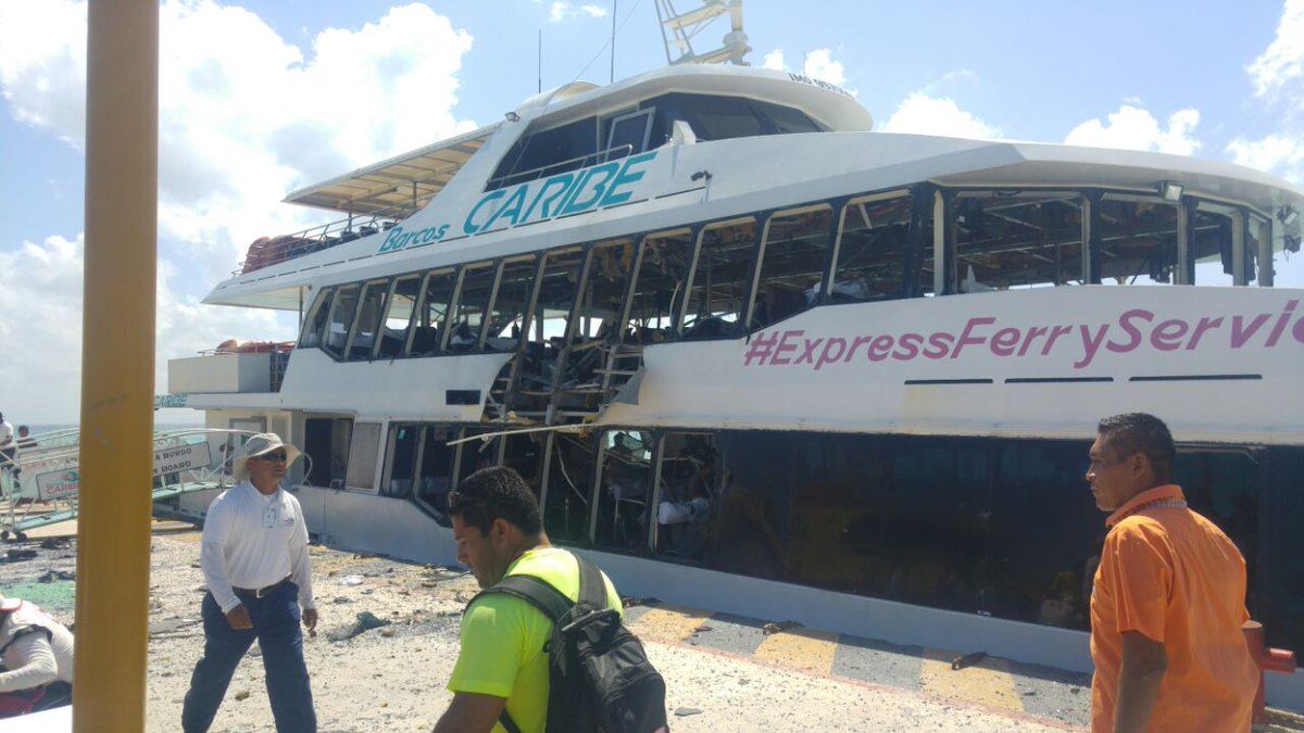 Gobierno de Canadá exhorta a no usar ferries en Playa del Carmen