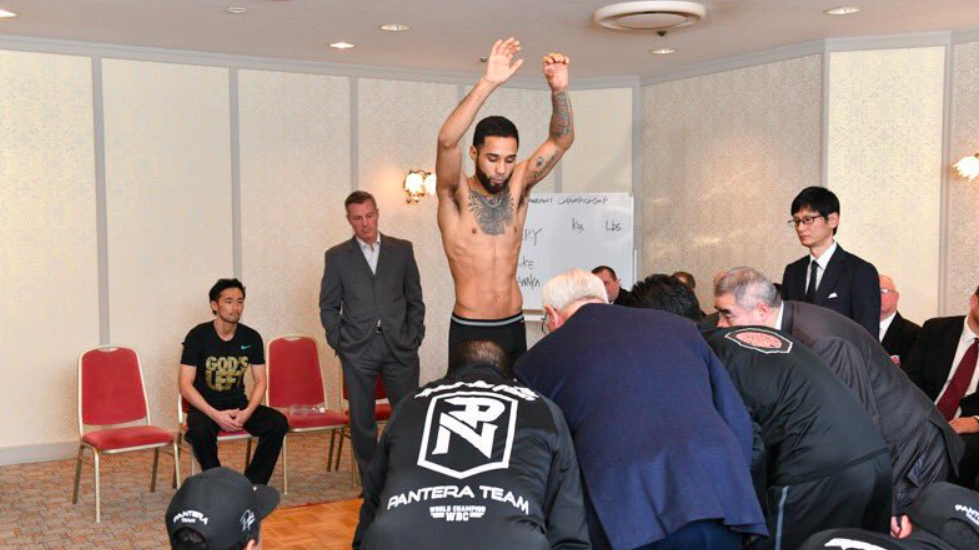 Luis “Pantera” Nery pierde título en la báscula