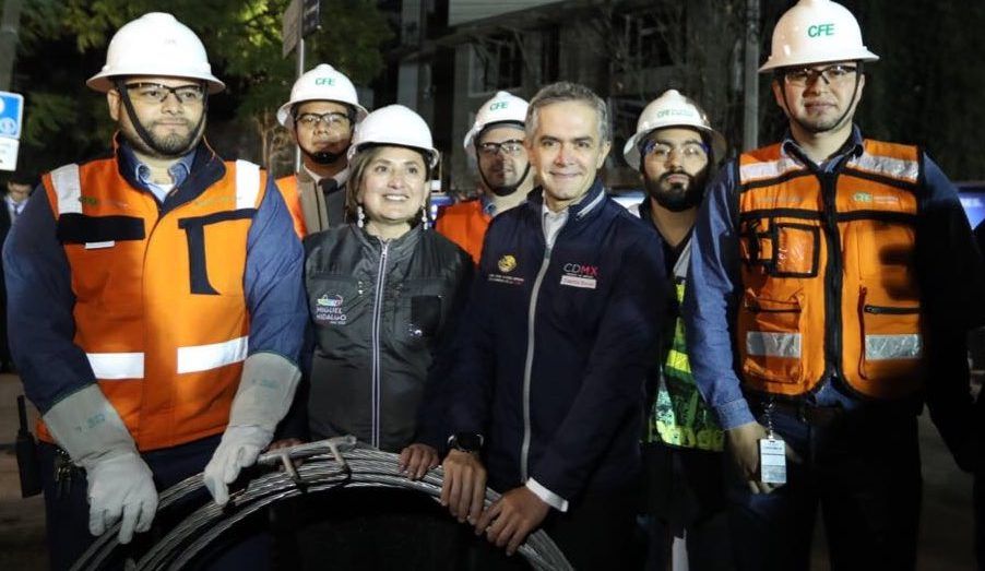 Inicia retiro de cableado en Masaryk