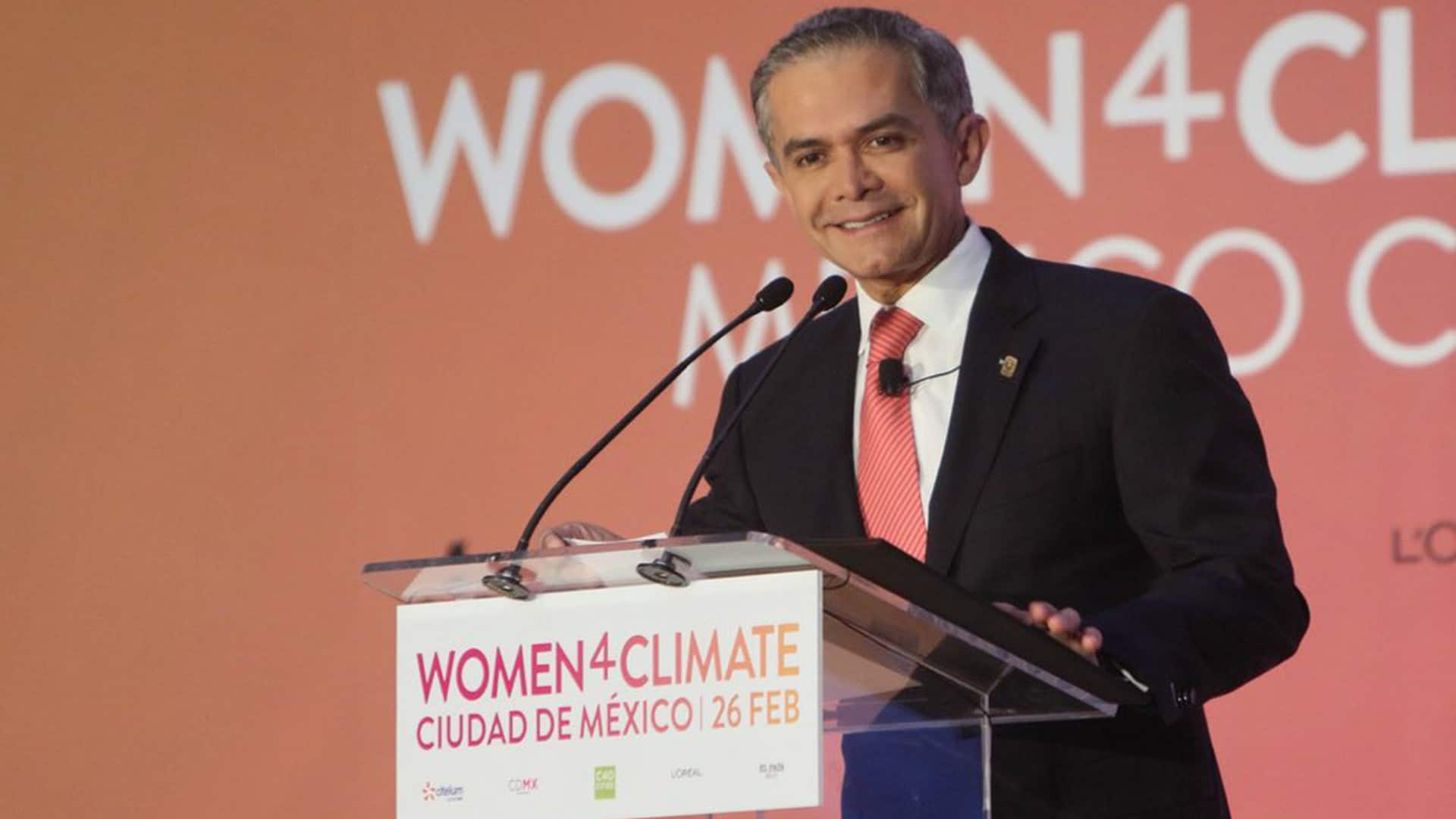 Cambio climático es tarea de todos: Mancera