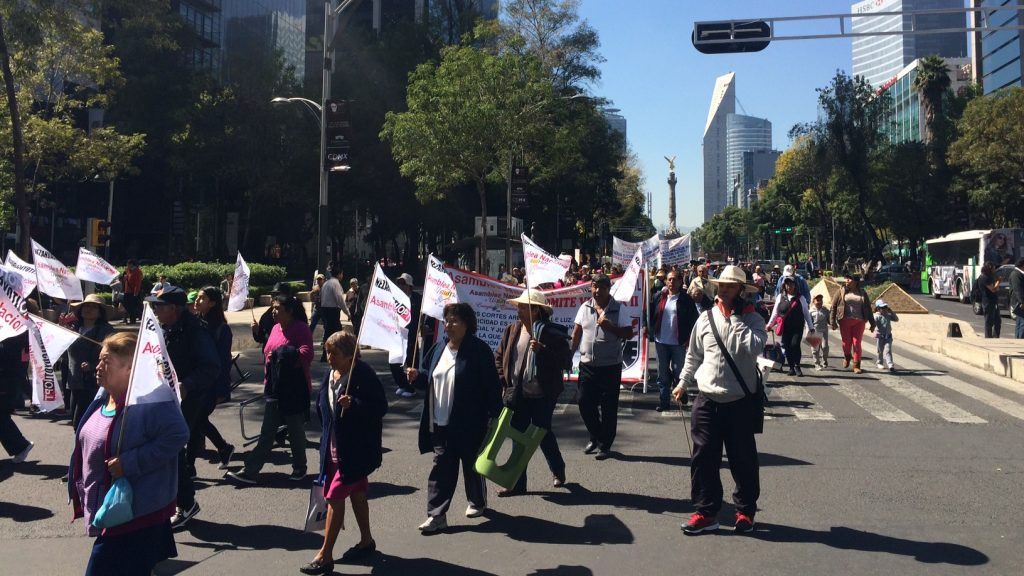 Ocho concentraciones afectarán la Ciudad de México