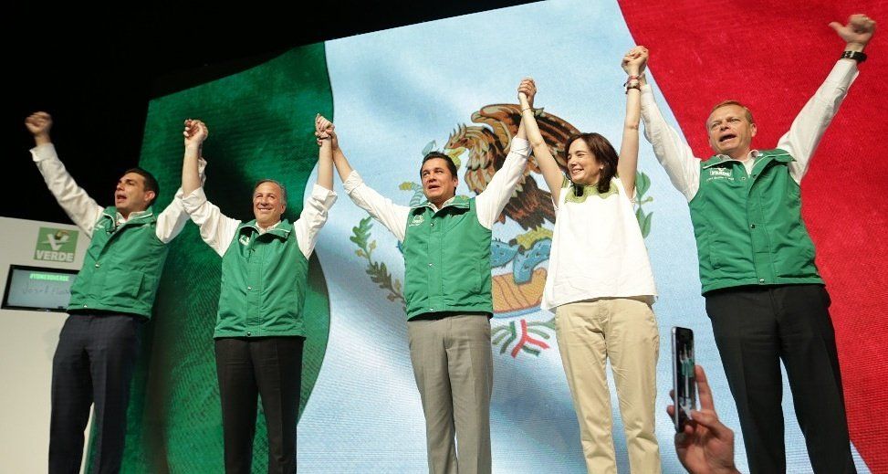 Partido Verde ratifica a Meade como su candidato a la presidencia