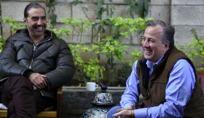 José Antonio Meade se reúne con Alejandro Fernández en Jalisco