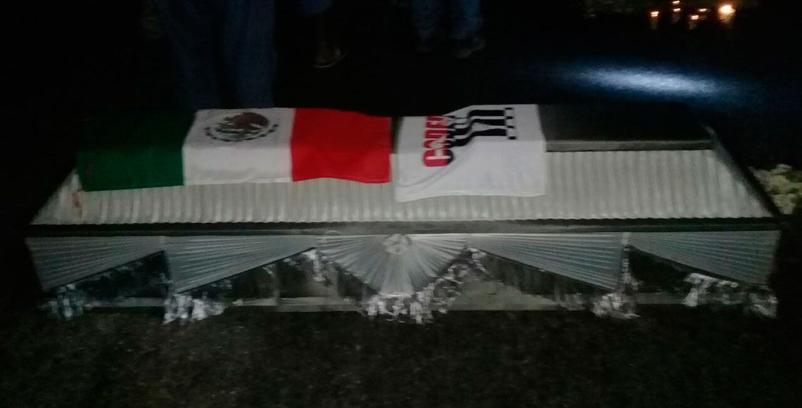 Velan en Huatulco a personas asesinadas en la Sierra Sur