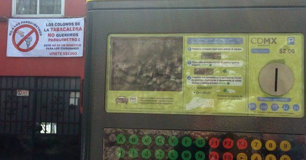 Fijan horarios de parquímetros en las colonias Cuauhtémoc y Juárez