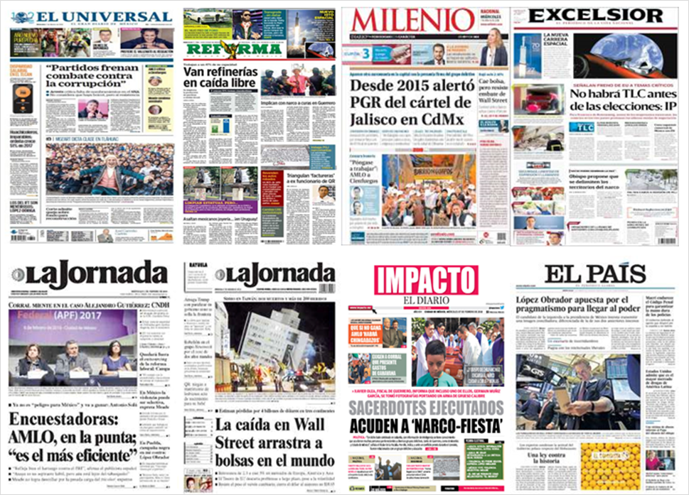 Wall Street y Falcon Heavy en primeras planas