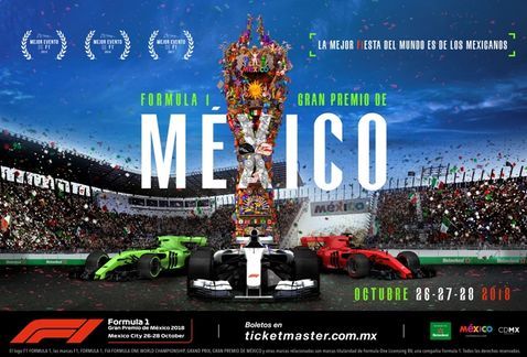 Este será el póster del Gran Premio de México