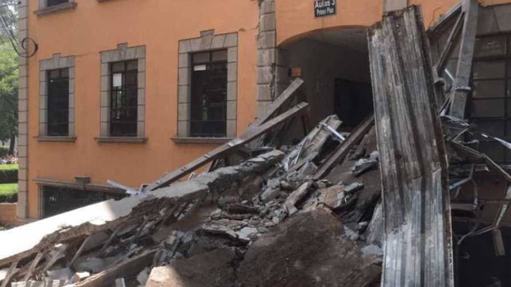 Sin avance investigación por derrumbe en Tec de Monterrey