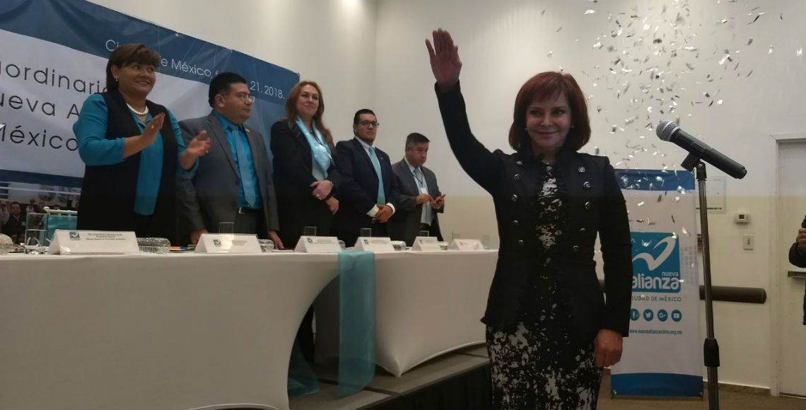 Purificación Carpinteyro candidata del Panal a la Ciudad de México