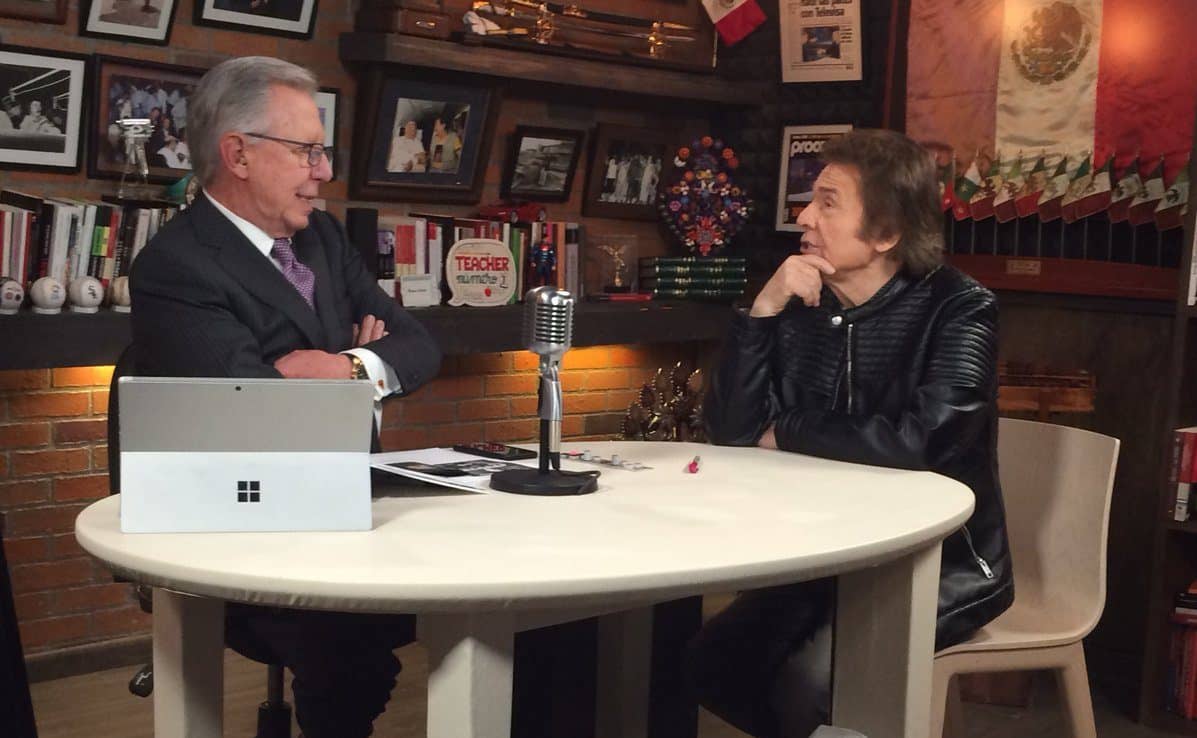 “Quiero que España siga unida”: Raphael “Quiero que España siga unida”: Raphael