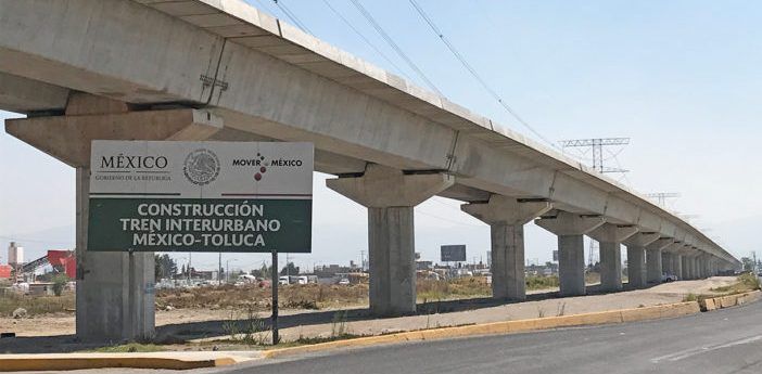 Obras del Tren Interurbano México-Toluca deberán estar listas para finales de septiembre: SCT