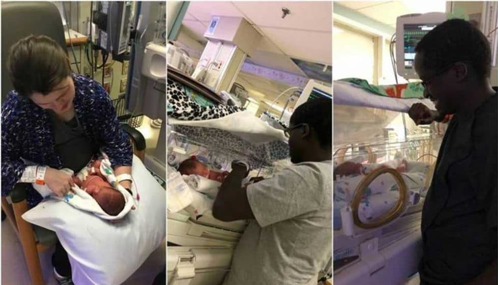 Nacen trillizos idénticos en EE.UU.