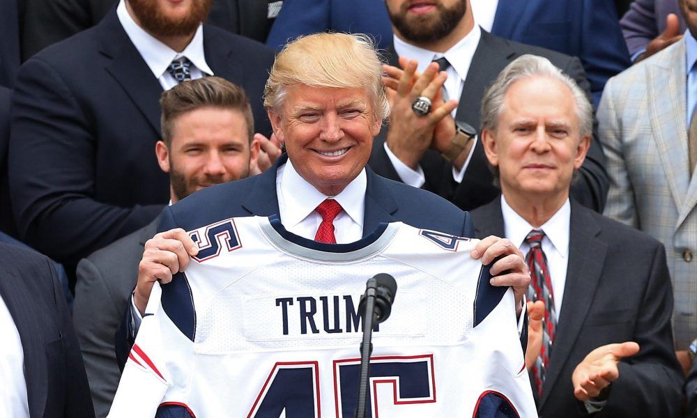 Trump dedica mensaje a Fuerzas Armadas por el Super Bowl