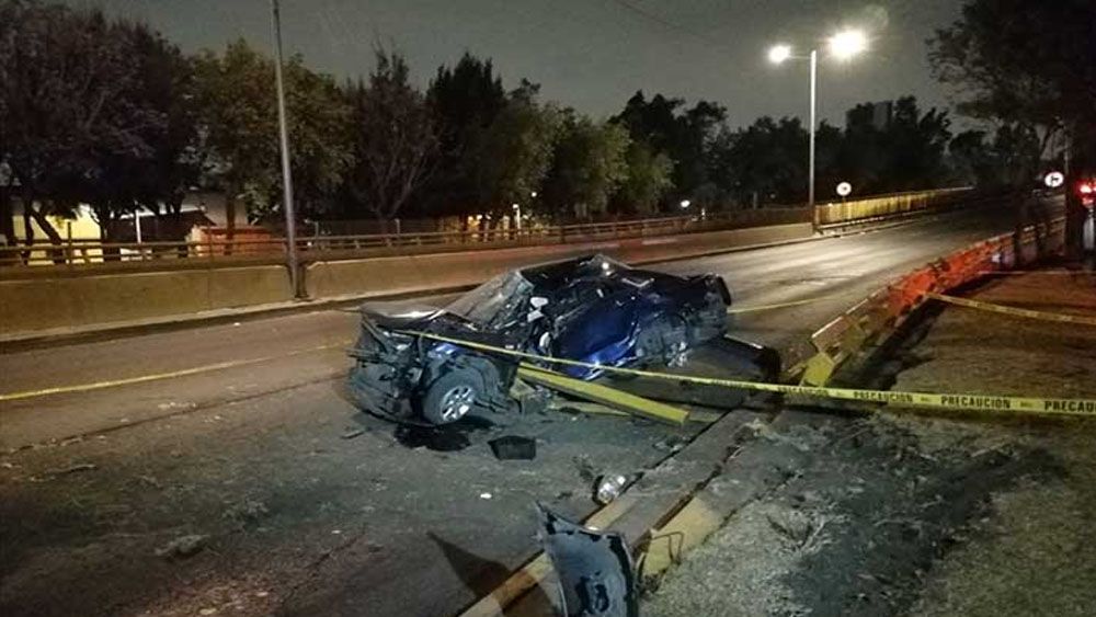 Choque deja un muerto en Churubusco