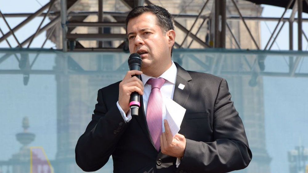 José Ramón Amieva, encargado de despacho del gobierno de la Ciudad de México