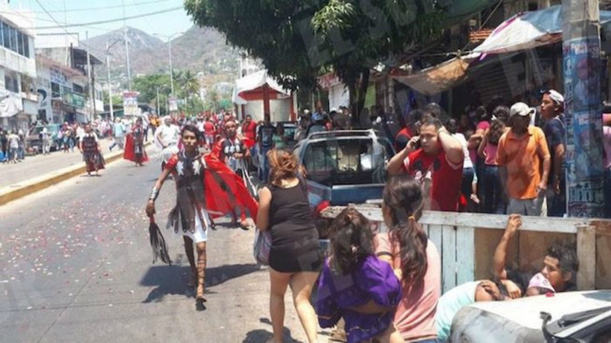 Balacera en el viacrucis de Acapulco
