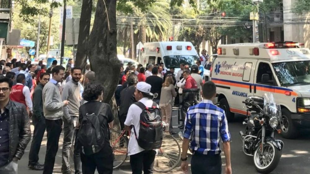 Balean a persona en Polanco