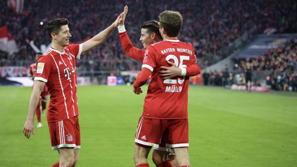 Bayern Munich humilla 6-0 al Borussia Dortmund