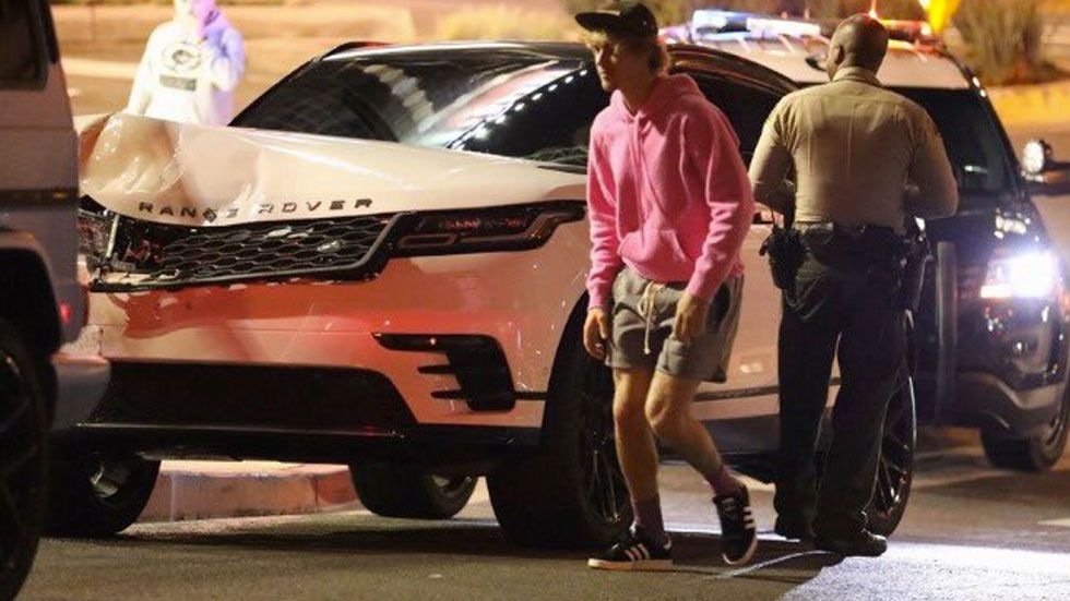 #Video Justin Bieber sufre choque en Los Ángeles