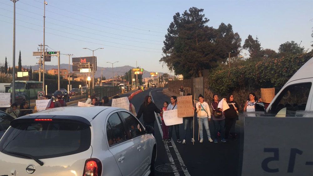 Restablecen circulación sobre Supervía tras manifestación