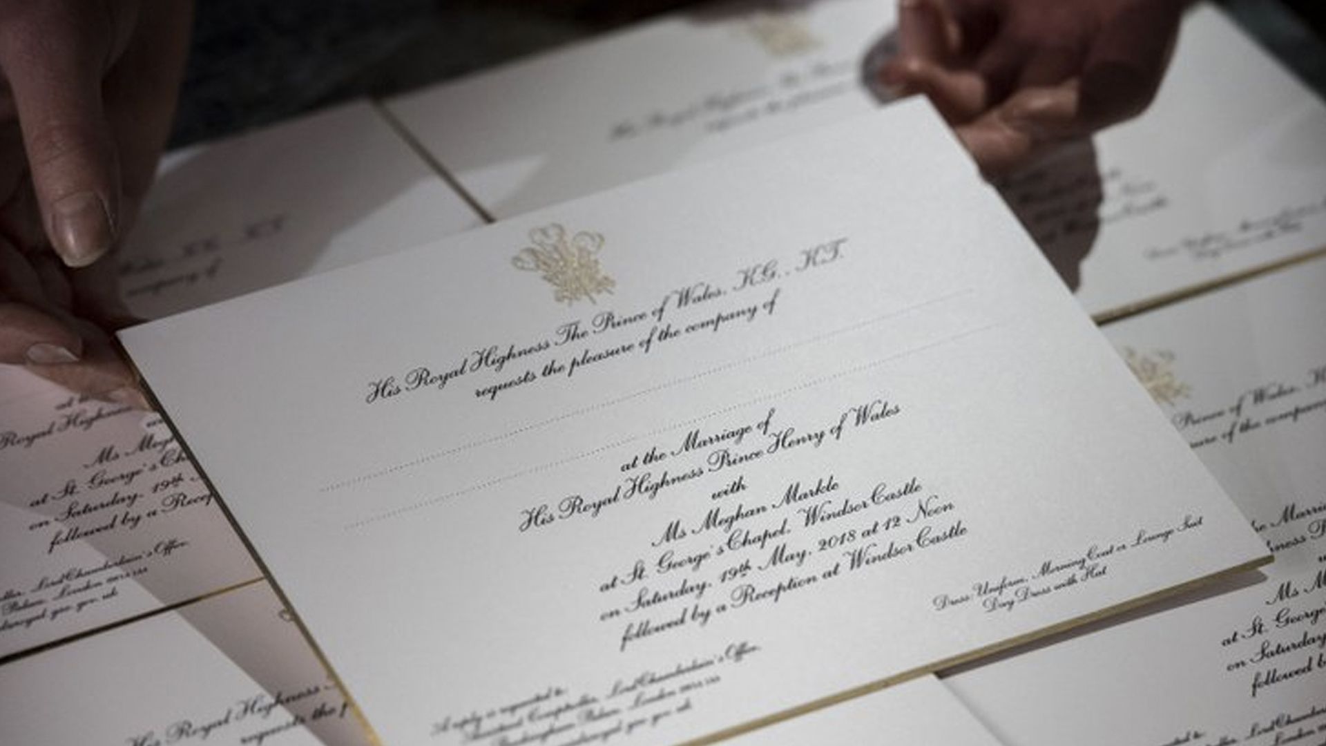 Envían invitaciones para boda del príncipe Harry y Meghan Markle