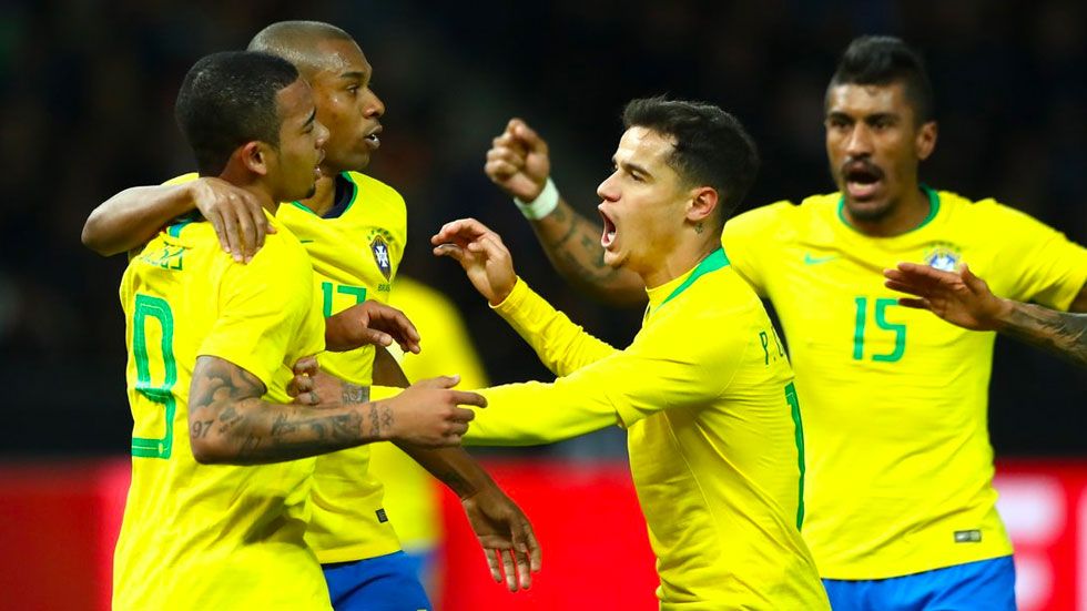 Brasil se impone en Alemania
