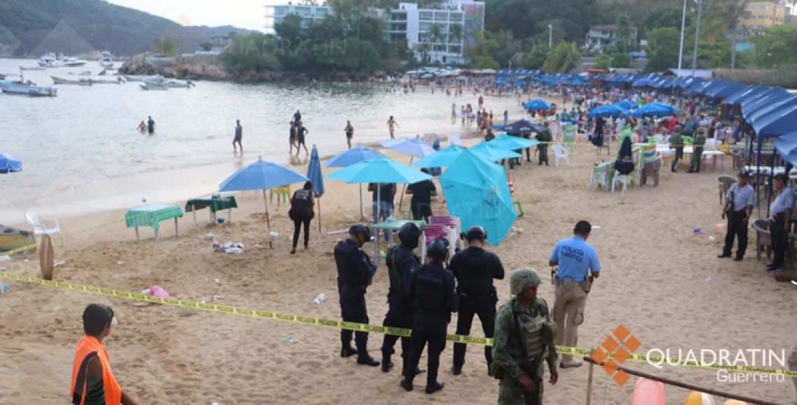 Ataque armado en Caletilla deja dos muertos