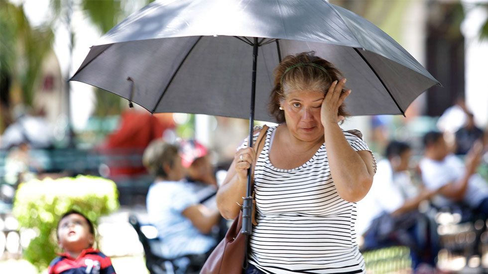 Onda de calor y lluvias prevalecerán en gran parte del país