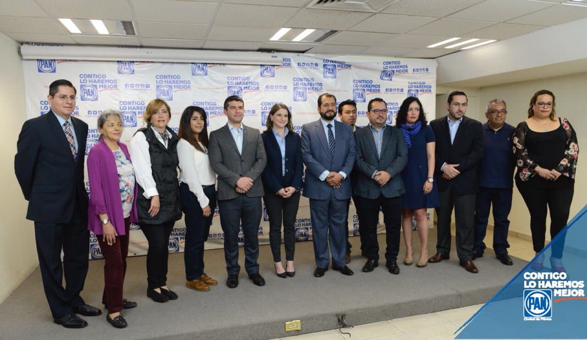 PAN de la Ciudad de México presenta a candidatos en Miguel Hidalgo