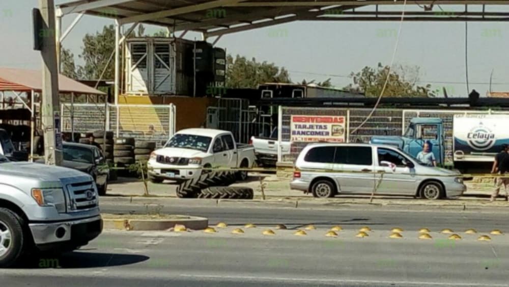 #Video Atacan en Celaya a elementos de la Policía Ministerial