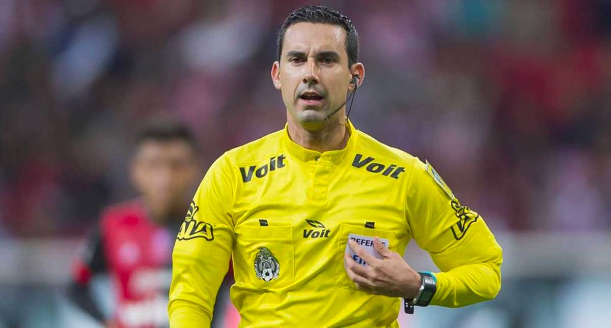El árbitro César Ramos representará a México en el Mundial
