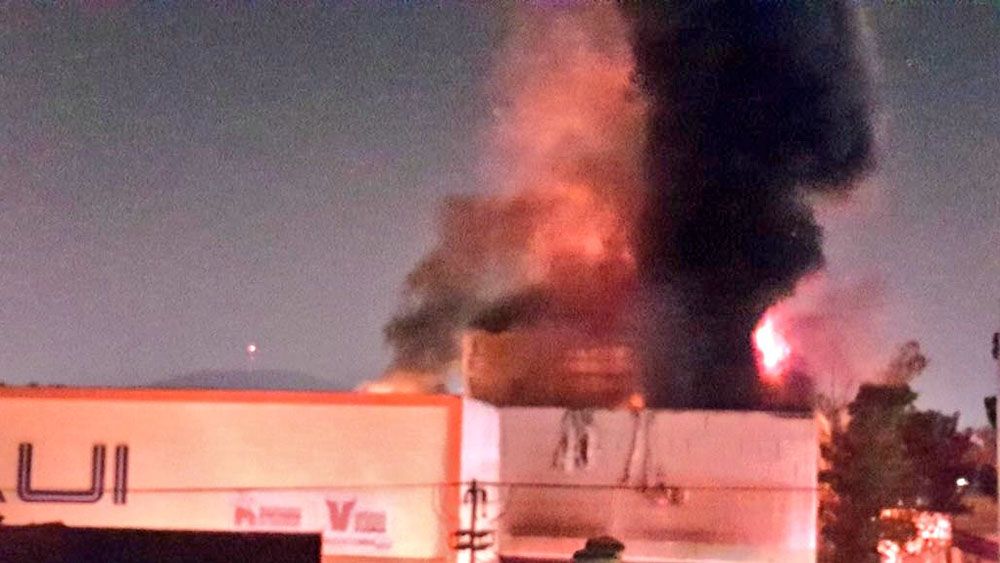 Incendio en Chedraui de Gustavo A. Madero Incendio en Chedraui de Gustavo A. Madero