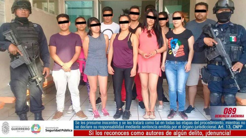 Detienen en Guerrero a 14 personas por presunto fraude