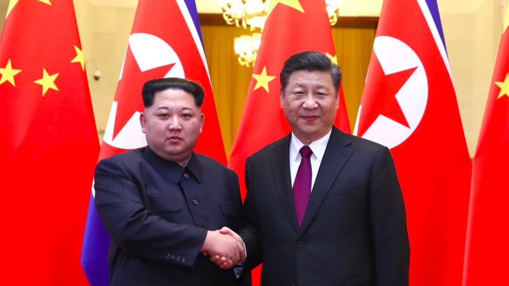 Kim Jong-un se reunió con el presidente de China