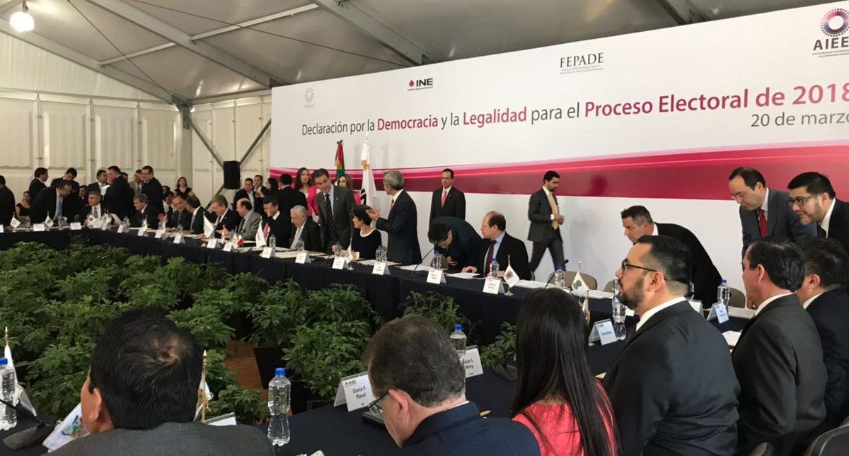 INE y CONAGO firman declaratoria por la democracia y legalidad