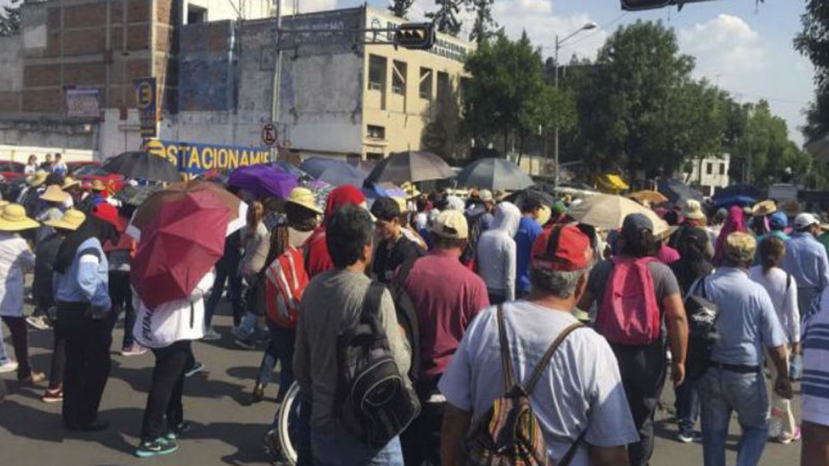 Concentraciones afectarán la circulación en la Ciudad de México